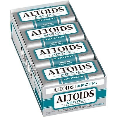 US Altoids Arctic Mints Wintergreen 34g x 8 Units