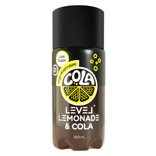 Level Lemonade Cola 300ml X 6 Bottles