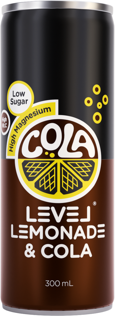 Level Lemonade Cola 300ml X 12 Cans