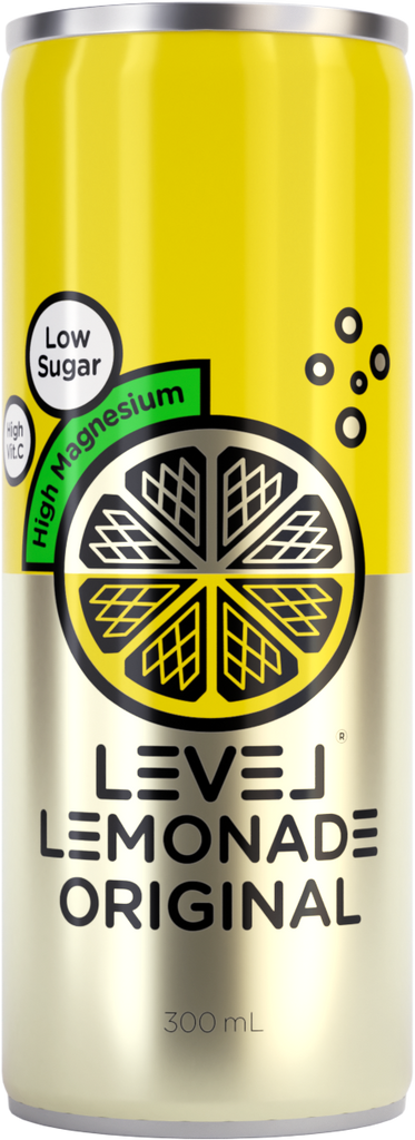 Level Lemonade Original 300ml X 12 Cans