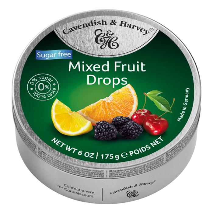 Cavendish Harvey Sugar Free Mixed Fruit 175g x 10 Units
