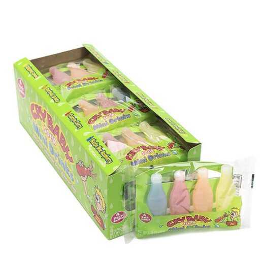 US Cry Baby Wax Candy 4pk x 18 Units