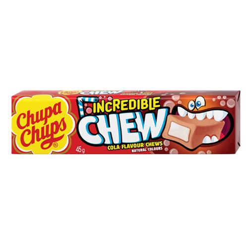 Chupa Chups Incredible Chews Cola 45g x 20 Units