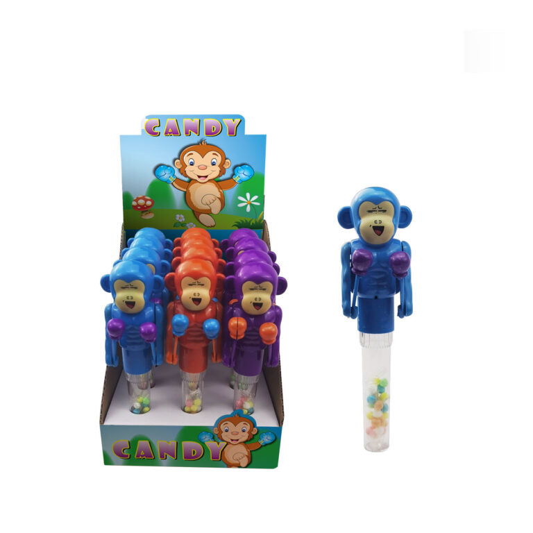 Toy Boxing Monkey 5g x 12 Units