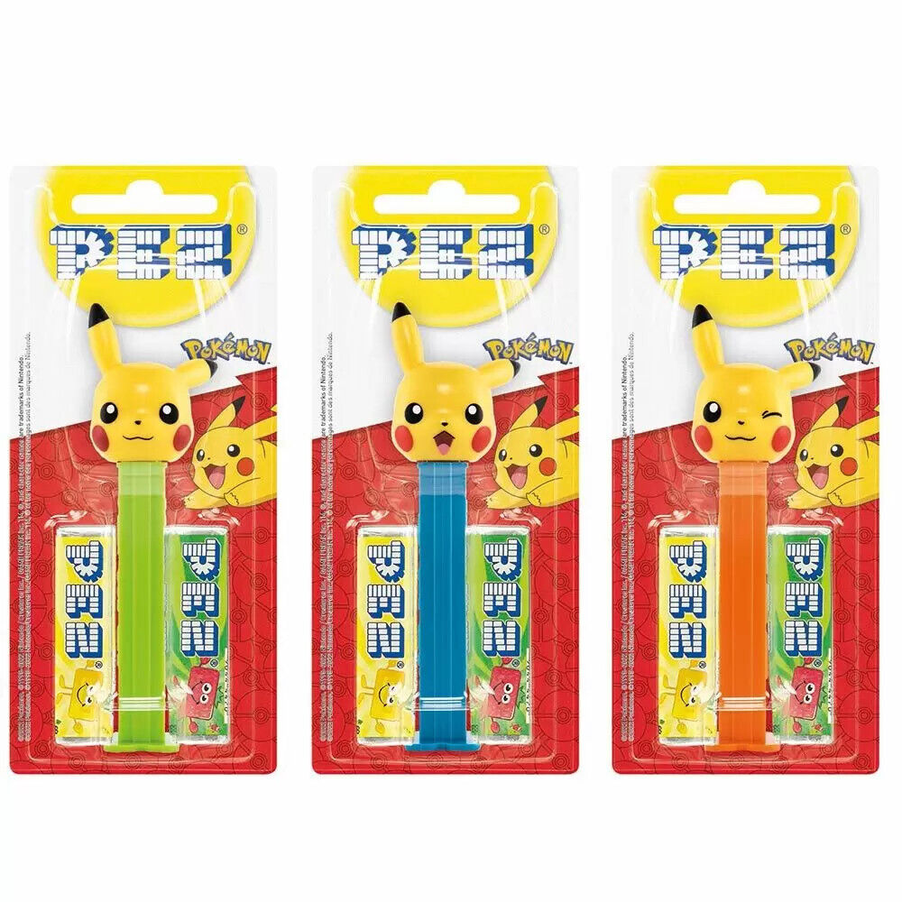 Pez Dispenser Pikachu 17g X 6 Units