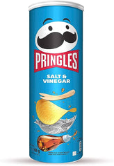 UK Pringles Salt & Vinegar 165g X 6 Cans
