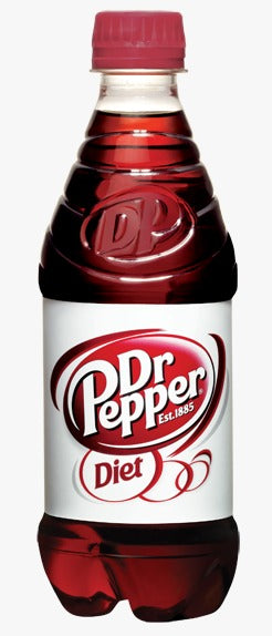 Dr Pepper Diet 591ml X 24 Bottles