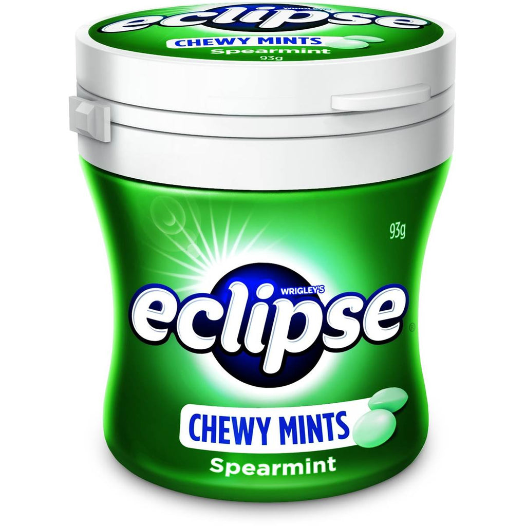 Eclipse Chewy Mints SpearMint 93g X 6 Bottles