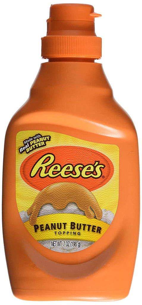 Reese's Peanut Butter Topping 198ml X 1 Bottle