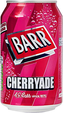 UK Barrs Cherryade  330ml X 24 Cans