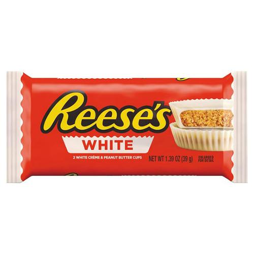 US Reese's White Peanut Butter Cups 39g X 24 Bars