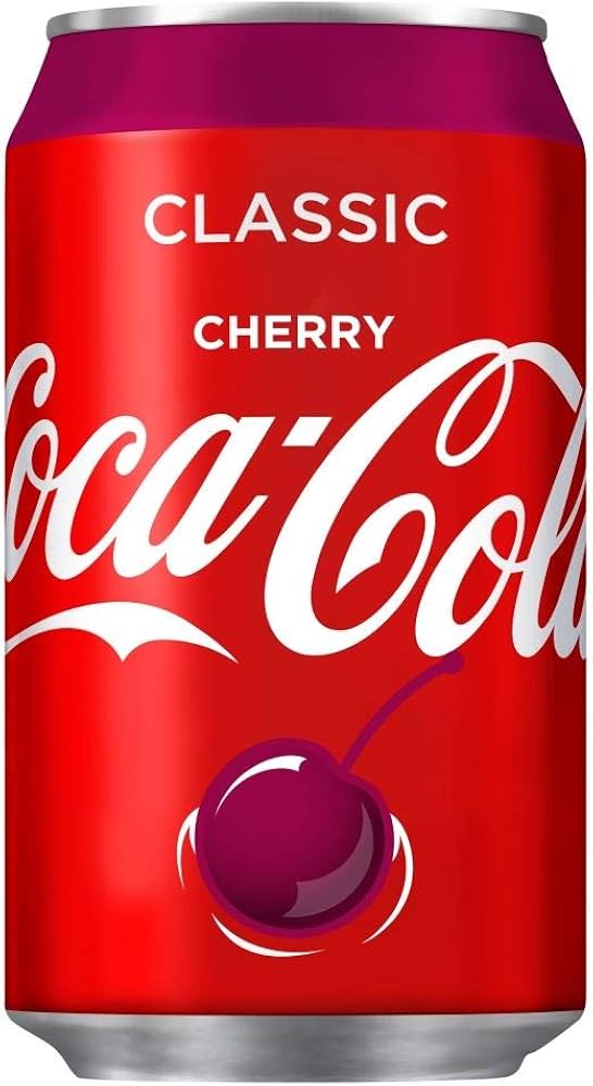UK Coke Cherry 330ml X 24 Cans