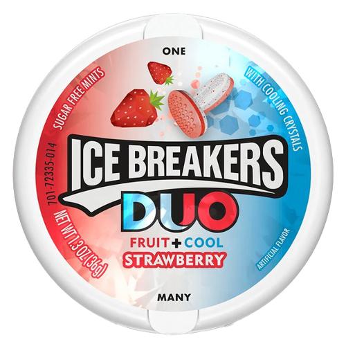 ICE BREAKERS DUO MINTS STRAWBERRY
