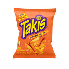 US Chips Takis Intense Nacho 92.3g X 20 Bags