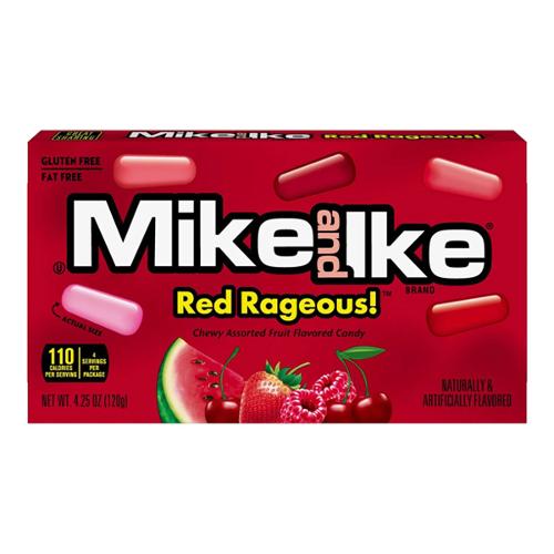 Theatre Box Mike and Ike Red Rageous 120g x 12 Units