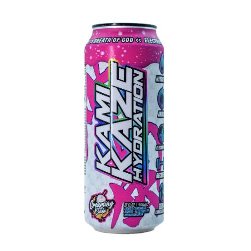 KAMIKAZE HYDRATION CREAMING SODA 500ML X 12 CANS