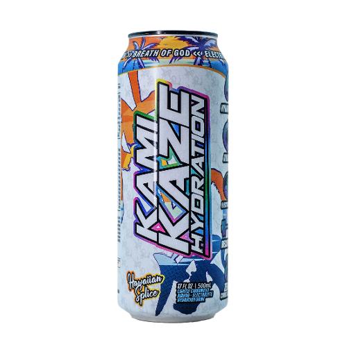 KAMIKAZE HYDRATION HAWAIIAN SPLICE 500ML X 12 CANS