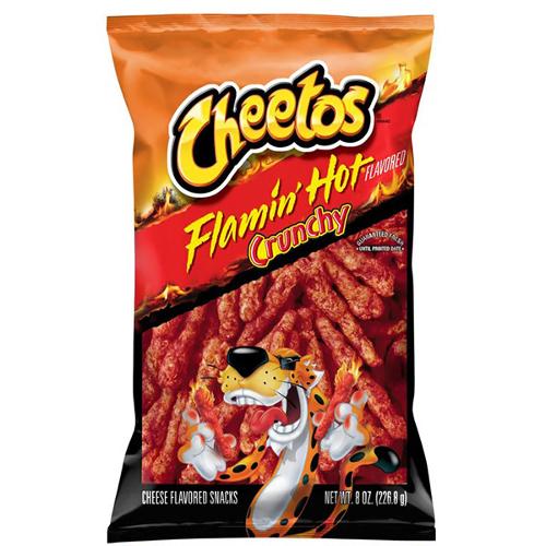 US CHIPS Cheetos Flamin' Hot Crunchy 226.8g X 10 Bags