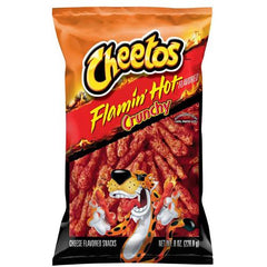 US CHIPS Cheetos Flamin' Hot Crunchy 226.8g X 10 Bags