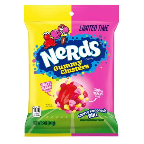 US Nerds Gummy Clusters Cherry Lemonade 141g X 12 Bags