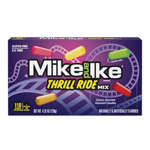 Theatre Box Mike and Ike Thrill Ride Mix 120g x 12 Units