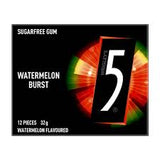 5 Gum Watermelon Burst 10 x 12 Sticks - Remas Distributions Pty Ltd