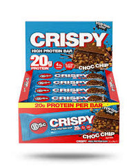 BSC Crunchy Protein Bar Choc Chip 60g X 12 Bars