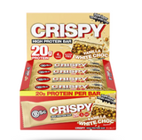 BSC Crunchy Protein Bar Vanilla White Choc 60g X 12 Bars