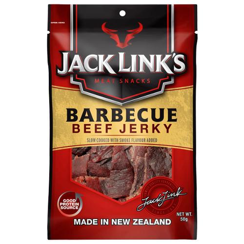 Jack Links Beef Jerky Barbeque 50g X 10 Units