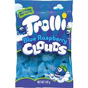 Trolli Blue Raspberry Clouds 140g X 8 Bags