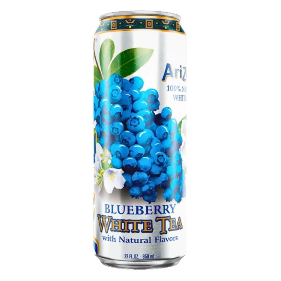 Arizona Blueberry White Tea 650ml X 24 Cans