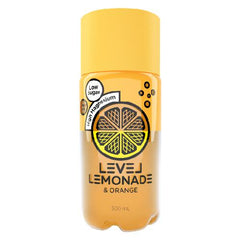 Level Lemonade Orange 300ml X 6 Bottles