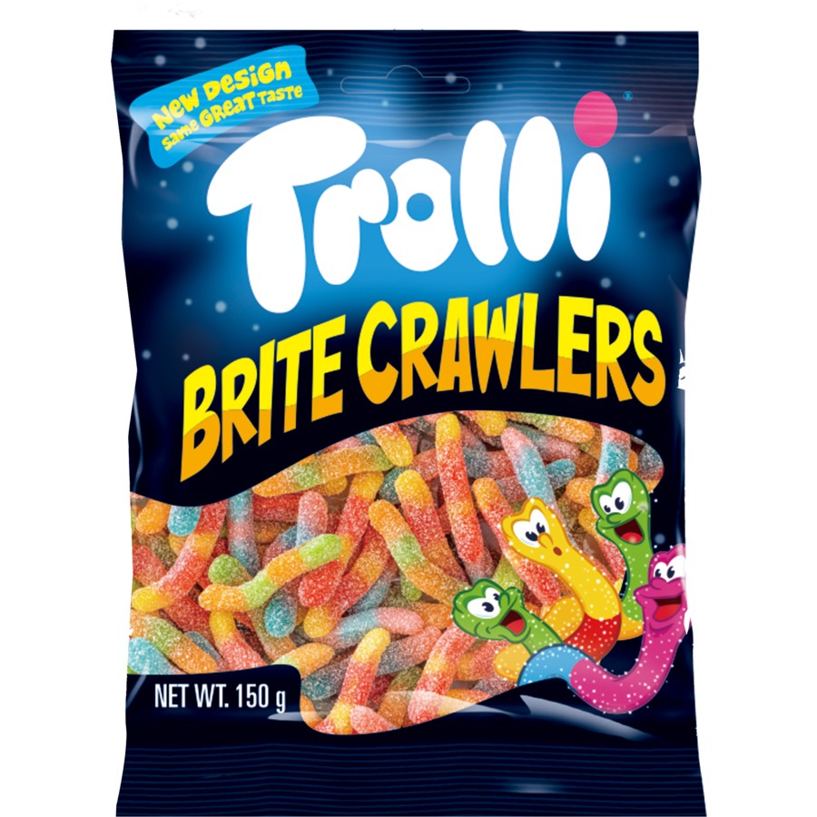 Trolli Britecrawlers 150g X 10 Bags