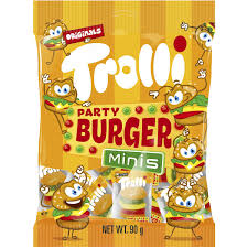 Trolli Mini Burger 90g X 12 Bags
