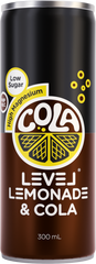 Level Lemonade Cola 300ml X 12 Cans