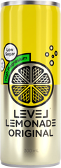 Level Lemonade Original 300ml X 12 Cans