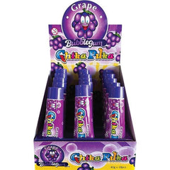 Chika Puka Bubble Gum Grape 40g x 18 units