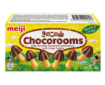 Meiji Chocorooms Chocolate Flavour 40g x 10units