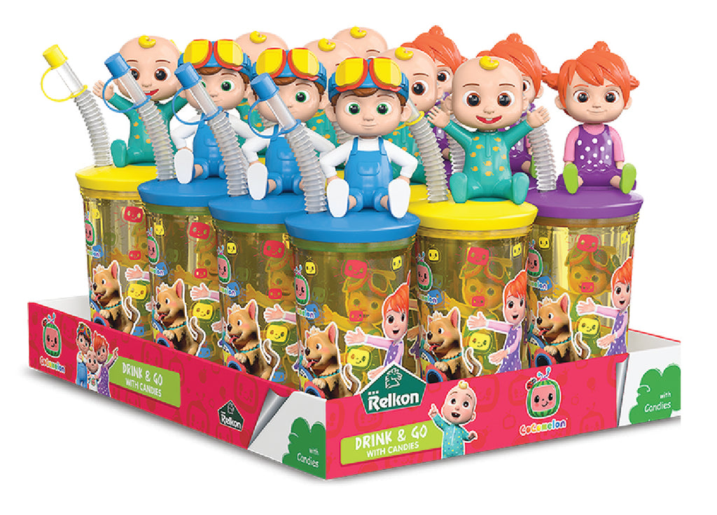 Toy Drink n Go Character Tumblers Cocomelon 10g X 12 Units