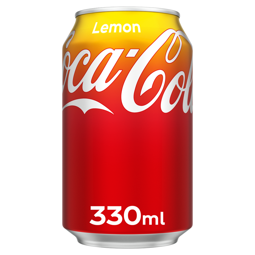 UK Coke Lemon 330ml X 24 Cans