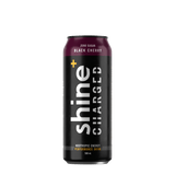 Shine+ Charged Black Cherry Energy Drink 500ML x 12 Cans