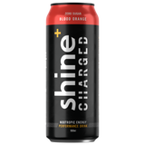 Shine+ Charged Blood Orange Energy Drink 500ML x 12 Cans