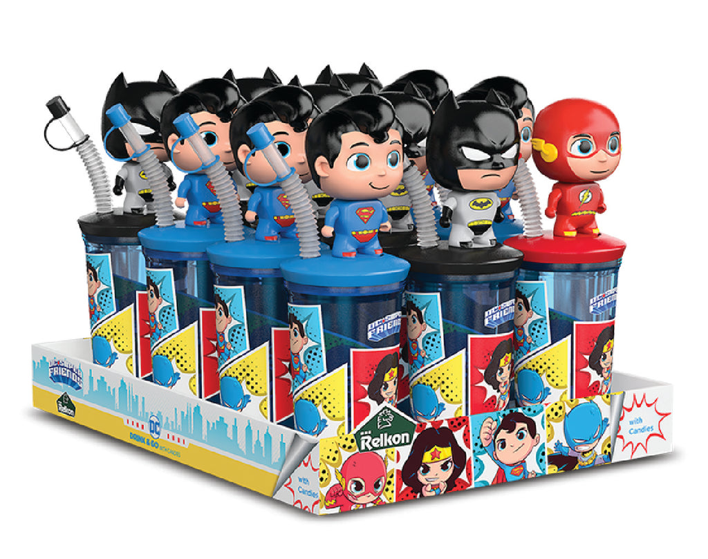 Toy Drink n Go Character Tumblers DC Super Friends 10g X 12 Units