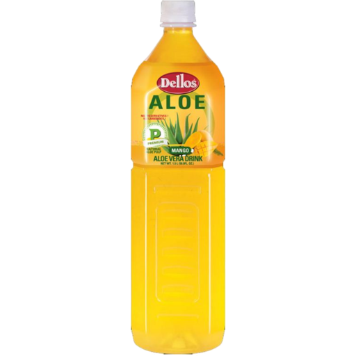 Dellos Aloevera Mango Drink 1.5L X 12 Bottles