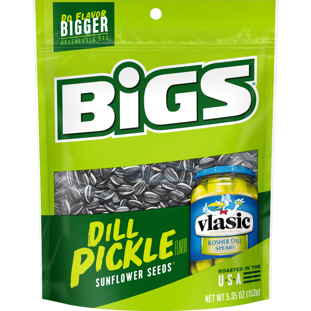 US Big's Sunflower Seeds Dill Pickles 152g x 12 Bags