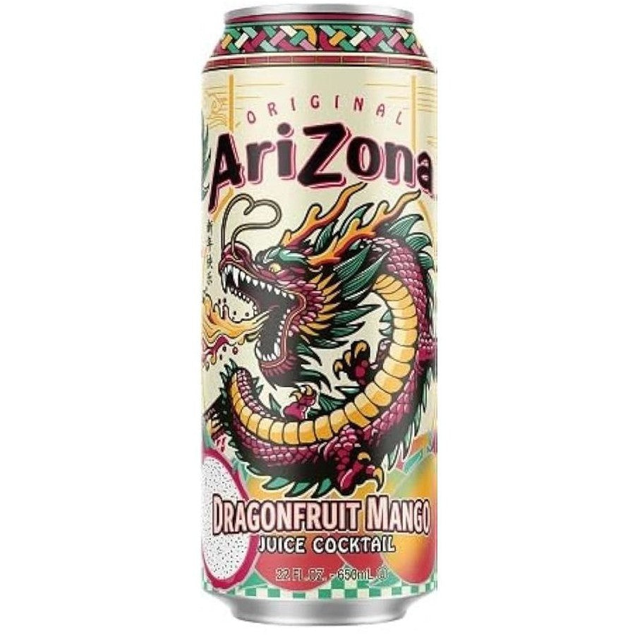 Arizona Dragonfruit Mango 650ml X 24 Cans