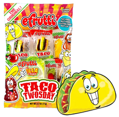 Efrutti Gummi Theme Taco Twosday 77g X 12 Bags