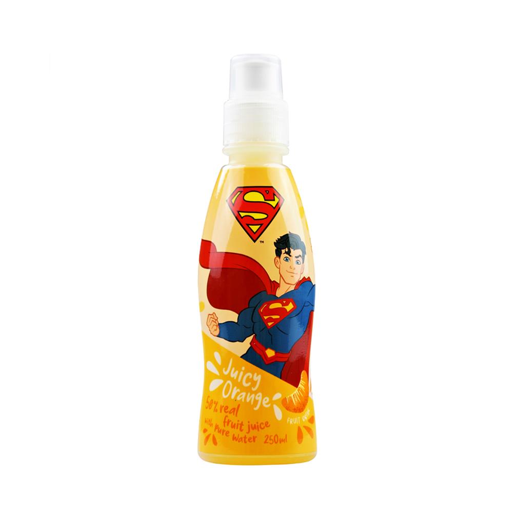 Fruity Burst Superman Orange Juice 250ml X 24 Bottles