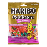 US Haribo Gold Bears Wild Berry Bags