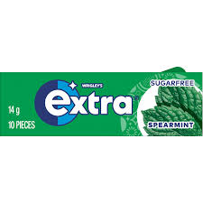 Extra Spearmint Green Gum 14g X 24 Units